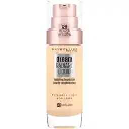 Etos Maybelline Dream Radiant Liquid - 30 Sand - Foundation aanbieding