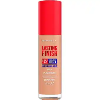 Etos Rimmel Lasting Finish 35Hr Foundation 103 True Ivory aanbieding