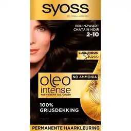 Etos Syoss Oleo Intense 2-10 Bruinzwart/Châtain Noir aanbieding