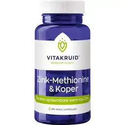 Etos Vitakruid Zink Methionine & Koper - 90 vegan capsules aanbieding