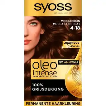 Etos Syoss Oleo Intense 4-18 Mokkabruin/Mocca Chocolat aanbieding