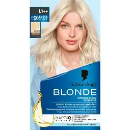 Etos Schwarzkopf Blonde Omega Plex Intensive Blond Super Plus L1++ Haarkleuring aanbieding