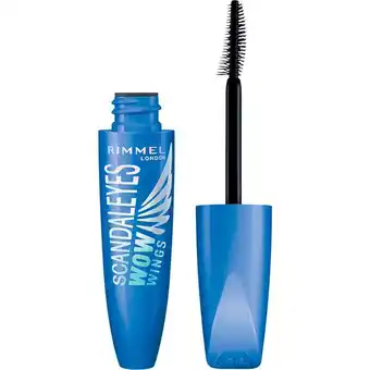 Etos Rimmel London ScandalEyes Wow Waterproof Mascara 001 Black aanbieding