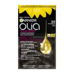 Etos Garnier Olia Permanente Haarverf 3.0 Donkerbruin aanbieding
