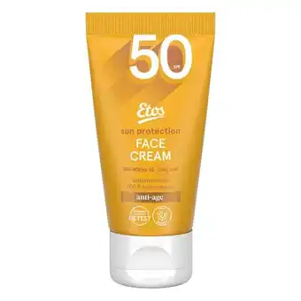 Etos Etos Anti-Age Zonnebrand Gezicht SPF50 50 ML aanbieding