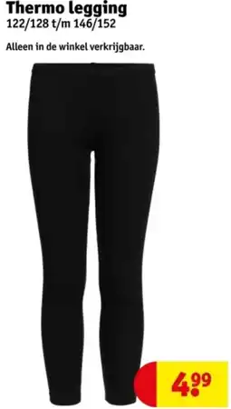 Kruidvat Thermo legging aanbieding