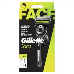 Etos GilletteLabs Scheersysteem 1 Handvat Met 1 Navulmesje En Muurhanger aanbieding
