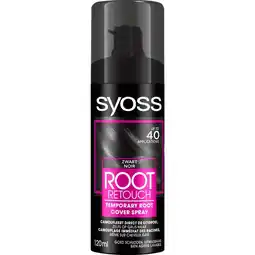Etos Syoss Uit Groeispray Zwart aanbieding