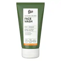 Etos Etos For Men Sensitive & Hydraterende Face Wash aanbieding