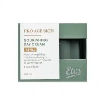 Etos Etos Pro Age Skin Nourishing Day Cream SPF 30 Refill 50 ML aanbieding