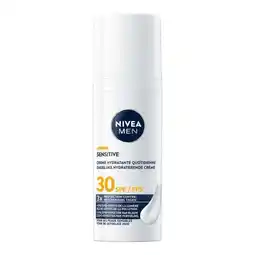 Etos NIVEA MEN Sensitive Triple Protect Moisturizer SPF30 50 ML aanbieding