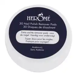 Etos Herome Acetonvrije Nail Polish Remover Pads aanbieding