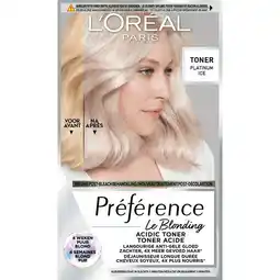 Etos L Oréal Paris Préférence Toner Platinum Ice aanbieding
