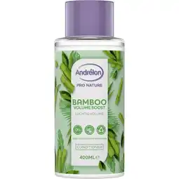 Etos Andrélon Pro Nature Bamboo Volume Boost Conditioner 400 ML aanbieding