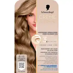 Etos Schwarzkopf Creme Supreme Haarkleuring 8-16 Cool Asblond aanbieding