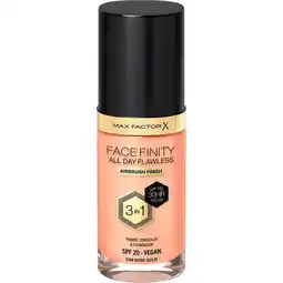 Etos Max Factor Facefinity Foundation Rosegold/C64 30 ML aanbieding