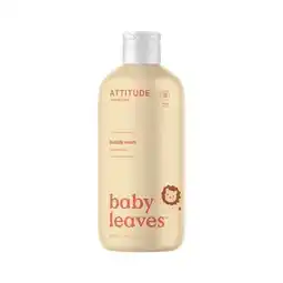 Etos ATTITUDE Baby Leaves Bubble Bath peer & nectar 473 ml aanbieding