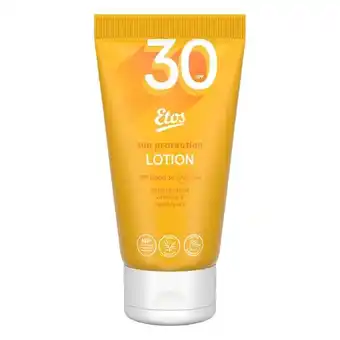Etos Etos Zonnebrand Lotion SPF30 50 ML aanbieding