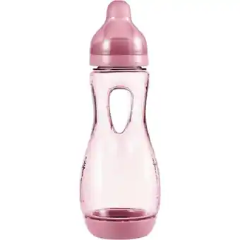 Etos Difrax Handgreepfles Raspberry 240 ML aanbieding