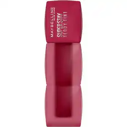 Etos Maybelline New YorkTeddy Tint Lipstick 50 Wild At Heart aanbieding