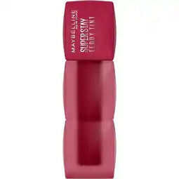 Etos Maybelline New YorkTeddy Tint Lipstick 50 Wild At Heart aanbieding