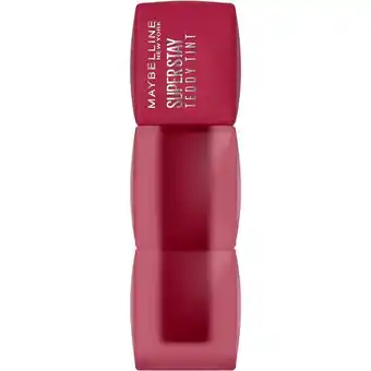 Etos Maybelline New YorkTeddy Tint Lipstick 50 Wild At Heart aanbieding