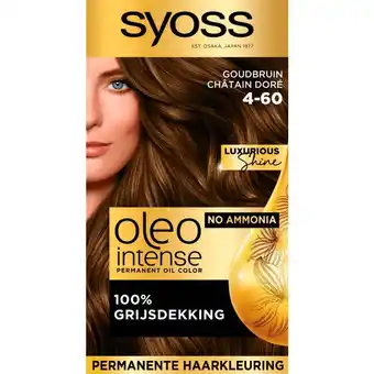 Etos Syoss Oleo Intense 4-60 Goudbruin/Châtain Doré aanbieding
