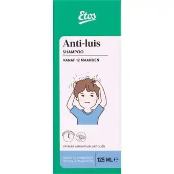 Etos Etos Anti-luis Shampoo 125 ML aanbieding
