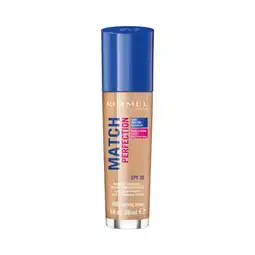 Etos Rimmel London Match Perfection Foundation 400 Natural Beige aanbieding