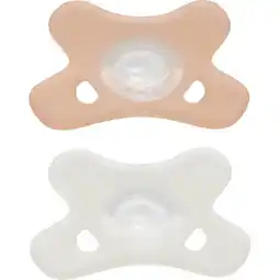 Etos Difrax Fopspeen Natural Siliconen Blossom/Wit 0-6 Maanden aanbieding