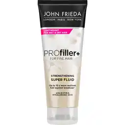 Etos John Frieda Profiller + Strengthening Super Fluid 100 ML aanbieding