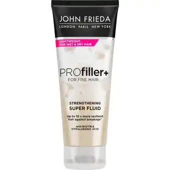 Etos John Frieda Profiller + Strengthening Super Fluid 100 ML aanbieding