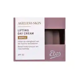 Etos Etos Ageless Skin Lifting Day Cream SPF 30 Refill 50 ML aanbieding
