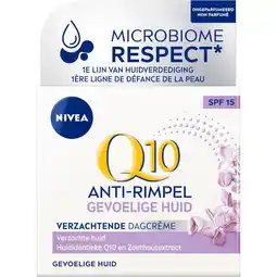 Etos NIVEA Q10 Power Anti-Rimpel Sensitive Dagcrème 50 ML aanbieding