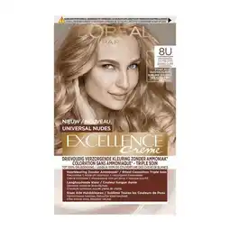 Etos L'Oréal Paris Excellence Universal Nudes Permanente Haarverf 8U Lichtblond aanbieding