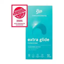 Etos Etos Condooms Extra Glijmiddel 12 stuks aanbieding