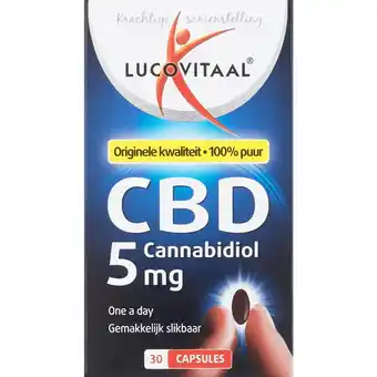 Etos Lucovitaal CBD 5 mg Cannabidiol Capsules aanbieding