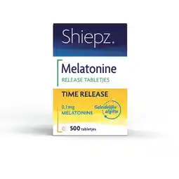 Etos Shiepz Melatonine Time Release 0,1 mg 500 tabletten aanbieding
