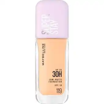Etos Maybelline New York Superstay Lumi Matte 119 Foundation 35ML aanbieding