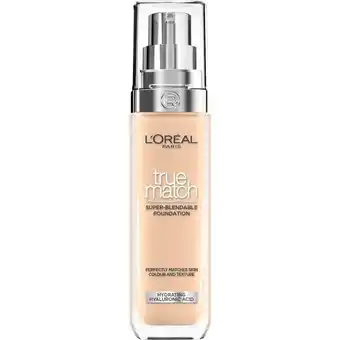 Etos L'Oréal Paris True Match Foundation 2.N Vanilla SPF16 aanbieding