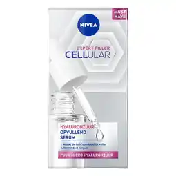 Etos NIVEA Cellular Expert Filler Hyaluron Opvullend Serum 15 ml aanbieding