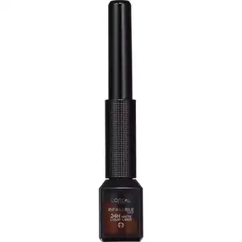 Etos L'Oréal Paris 24H Matte Liquid Bruin Waterproof Eyeliner 10,8 ML aanbieding