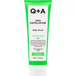 Etos Q+A AHA Exfoliator Body Scrub 250ML aanbieding