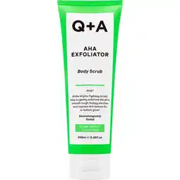 Etos Q+A AHA Exfoliator Body Scrub 250ML aanbieding