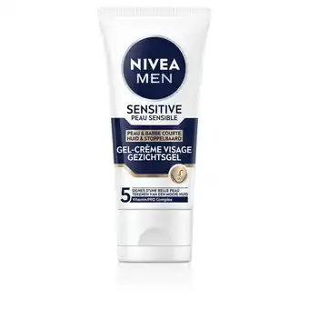 Etos NIVEA Men Sensitive Huid & Stoppelbaard Gezichtsgel 50 ML aanbieding