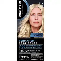 Etos Syoss Haarverf 9-5 Cool Frozen Pearl Blonde aanbieding