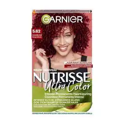 Etos Garnier Nutrisse Crème Permanente Haarverf 5.62 Levendig Rood aanbieding