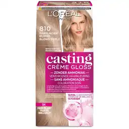 Etos L’Oréal Paris Casting Crème Gloss 810 Parelmoer Blond aanbieding