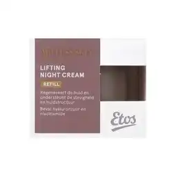 Etos Etos Ageless Skin Lifting Night Cream Refill 50 ML aanbieding
