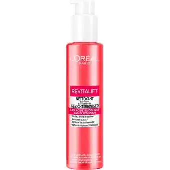 Etos L'Oreal Paris Revitalift Glycolic Acid Cleanser 150 ML aanbieding